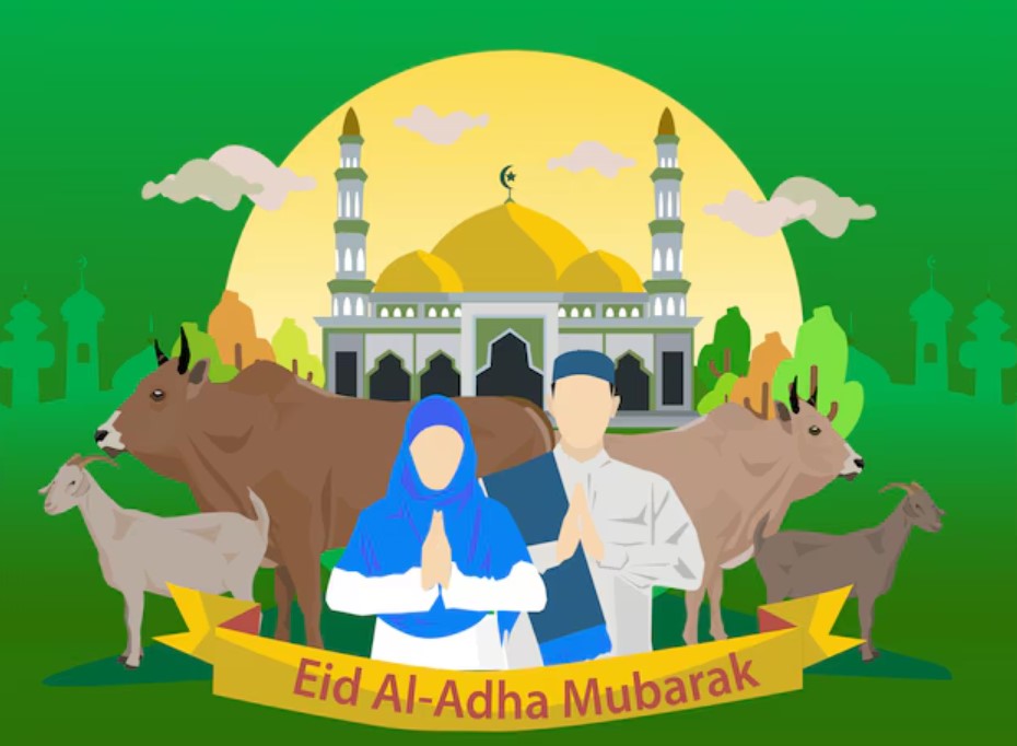 <p>Ilustrasi keluarga Muslim menyambut Idul Adha 2025 dengan penuh suka cita. Ucapan dalam Bahasa Jawa seperti ini cocok untuk mempererat silaturahmi lewat status dan kartu ucapan penuh makna. Foto: freepik.com</p>
