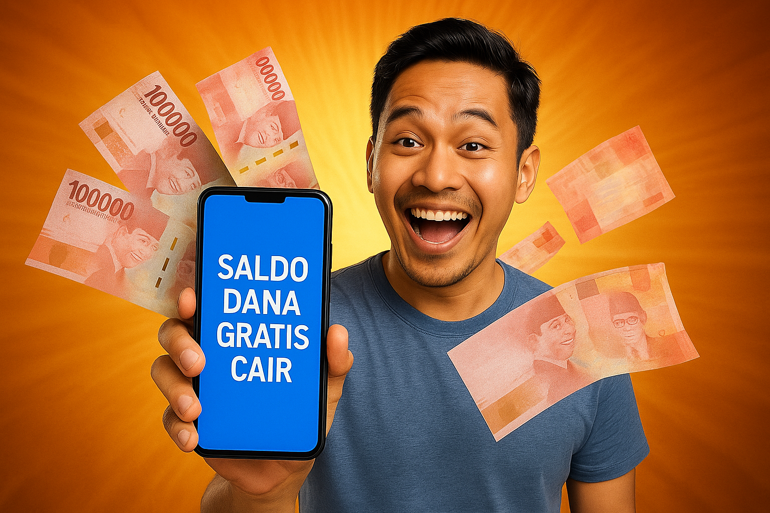 <p>Ilustrasi dapat cuan saldo dana gratis terbaru. Cek link dana kaget resmi yang aman legal hari ini terbaru sekarang juga! SImak cara dapat cuuan buat tambah saldo dana kamu gratis! Foto: ChatGPT</p>