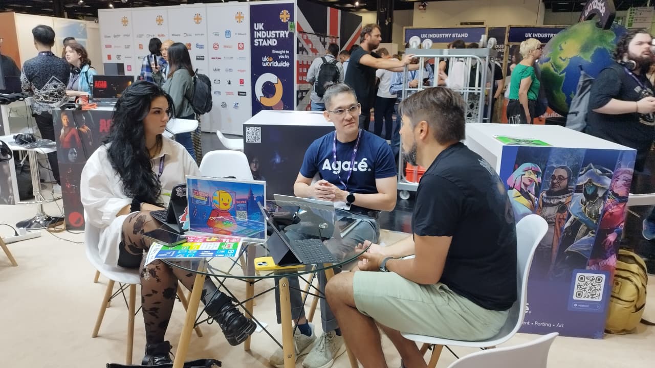 <p>Pertemuan bisnis pada Gamescom 2025  di Koelnmesse, Köln, Jerman berlangsung pada 20-22 Agustus 2025.  Kementerian Perdagangan memfasilitasi 150 pertemuan bisnis 10 pelaku industri gim Indonesia dengan para buyer, pengembang, dan penerbit gim dari mancanegara, seperti Jerman, Amerika Serikat, Jepang, Belanda, Inggris, Prancis, hingga Singapura. (Dok. Kemendag)</p>

<p> </p>

