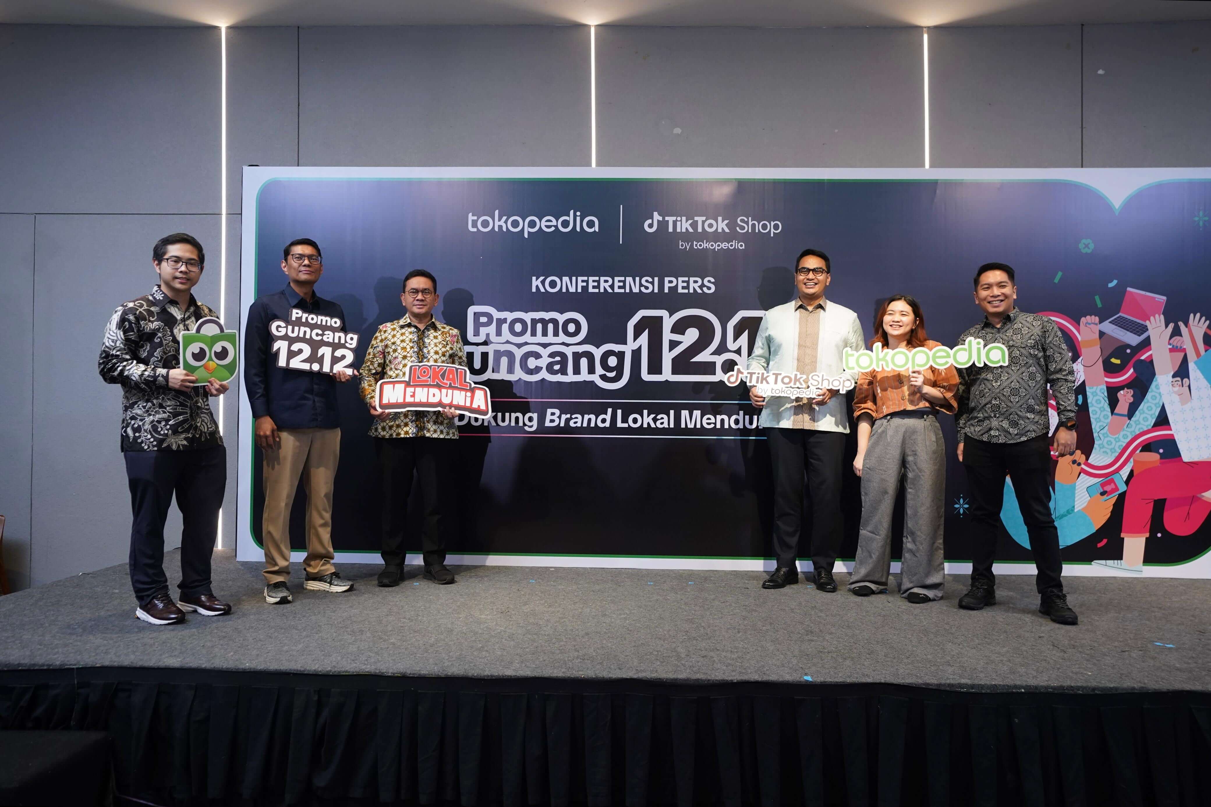 <p>Menteri Perdagangan, Budi Santoso menghadiri Peluncuran Program Promo Guncang 12.12 Lokal Mendunia oleh Tokopedia dan TikTok Shop di Jakarta, Rabu,  3 Desember 2025. (Dok. Kemendag)</p>
