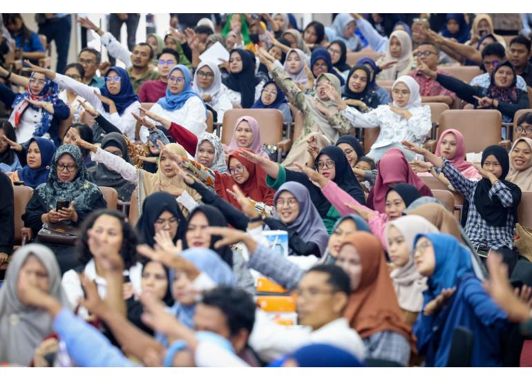<p>Ajang Entrepreneur Hub Terpadu edisi Sumatera Utara yang digelar di Kota Medan, Sumatera Utara. (Dok.Kementerian UMKM)</p>
