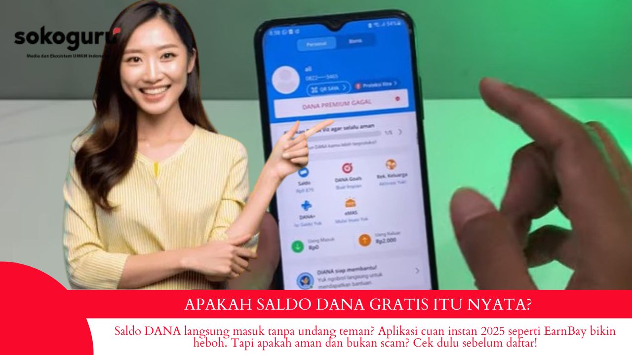 <p>Viral! Aplikasi penghasil uang tanpa modal ini klaim bisa cairkan saldo DANA ke akunmu. Benarkah EarnBay terbukti membayar? Simak faktanya di sini!</p>
