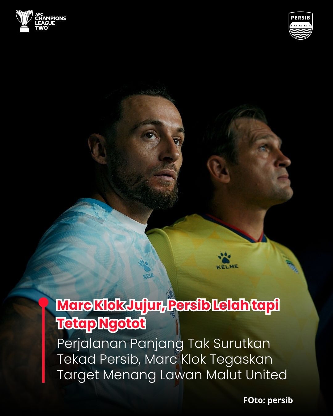 <p>Kelelahan tak menghalangi Persib Bandung untuk berjuang di kandang Malut United, Marc Klok tekankan ambisi menang demi klasemen.</p>
