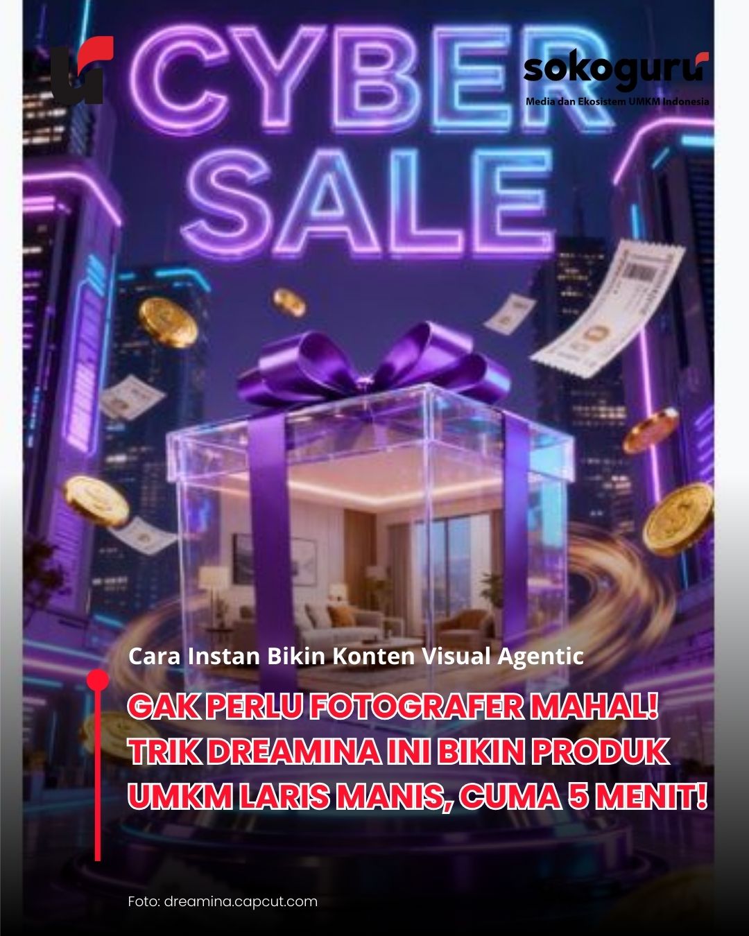 <p>Bisnis UMKM - Bisnis makin cuan berkat AI Agent! Simak cara pakai Dreamina untuk branding UMKM. Gunakan fitur dialog agar hasil gambar makin presisi dan hemat waktu kerja.</p>
