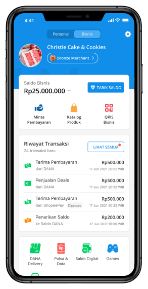 <p>Ilustrasi aplikasi DANA. Simak cara klaim aman saldo DANA gratis via link DANA Kaget sore ini. Foto: Sokoguru.id.</p>
