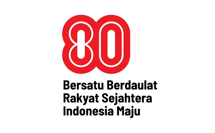<p>Logo HUT ke-80 RI. Berikut cara membuat stiker WhatsApp Hari Kemerdekaan dan link downloadnya. (Foto: Setneg).</p>
