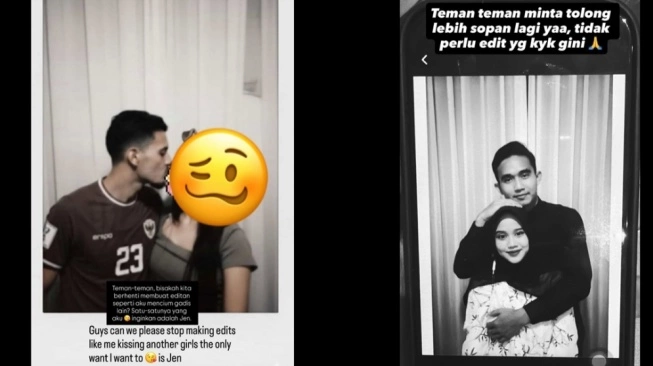 <p>Foto pemain Timnas yang diedit menggunaka Ai dan menjadi kontroversi</p>
