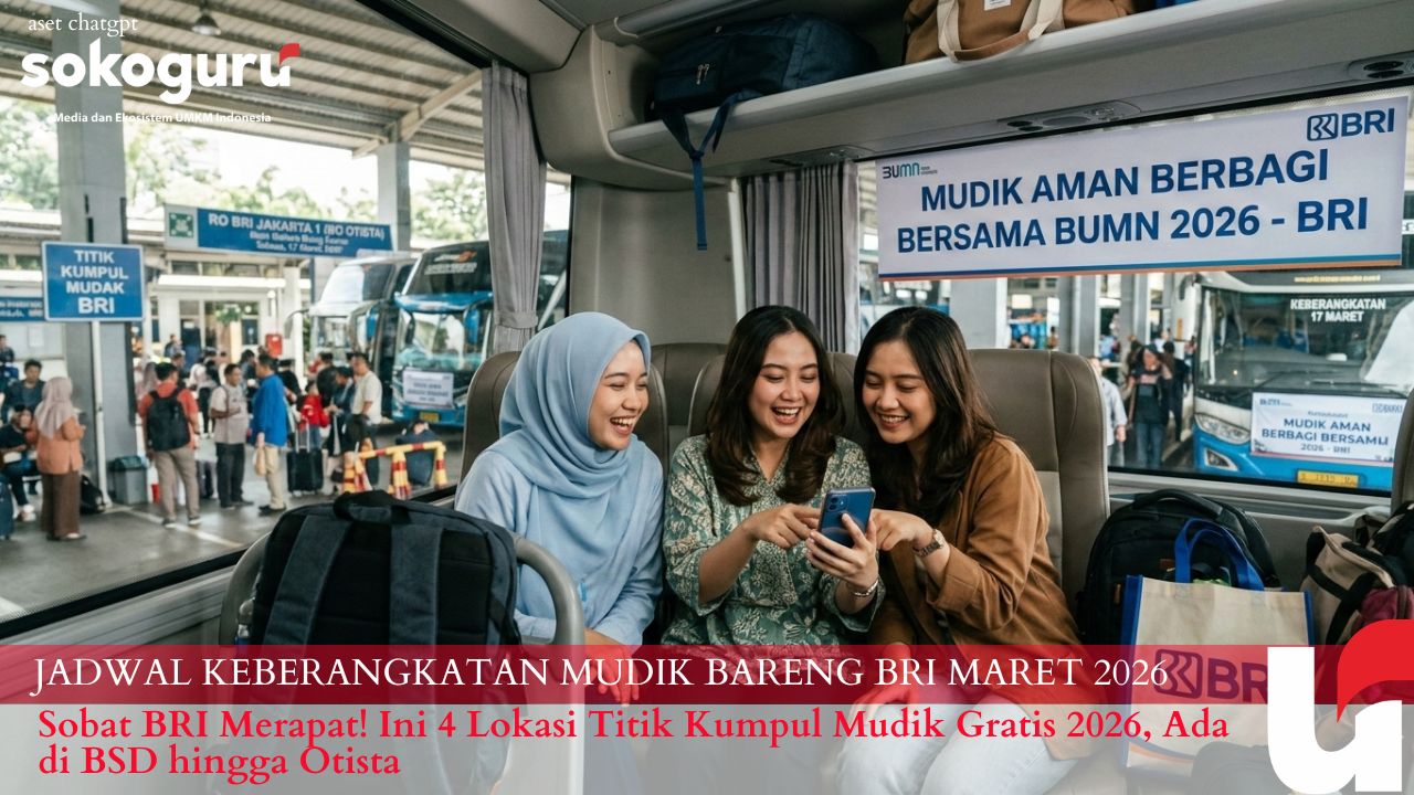 Cuma Klik Link Ini, Kamu Bisa Pulang Kampung Nyaman Bareng BRImo! Kuota Terbatas, Gercep! Yuk Daftar