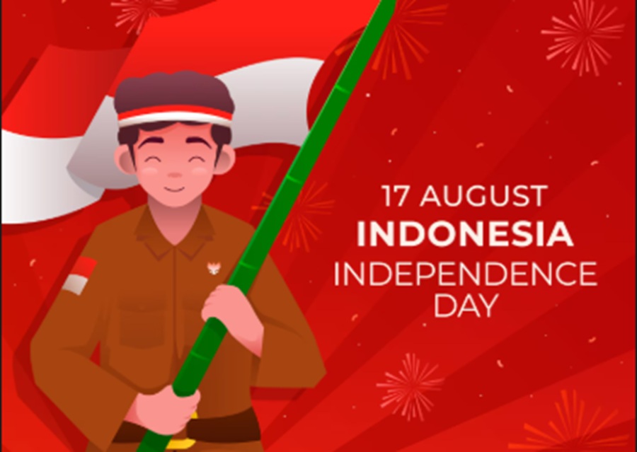 <p>Ilustrasi poster HUT Kemerdekaan RI. Berikut ini kumpulan ucapan HUT ke-80 RI penuh makna. (Foto: Freepik).</p>
