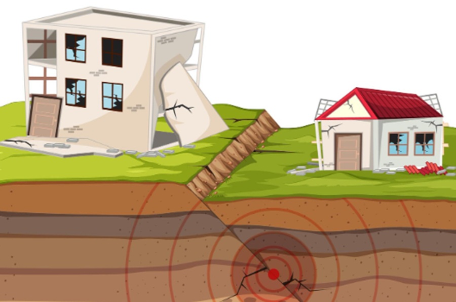 <p>Ilustrasi gempa akibat sesar. Simak penjelasan Sesar Naik Busur Belakang Jawa Barat jadi pemicu gempa bumi di Bekasi. (Foto: Freepik).</p>
