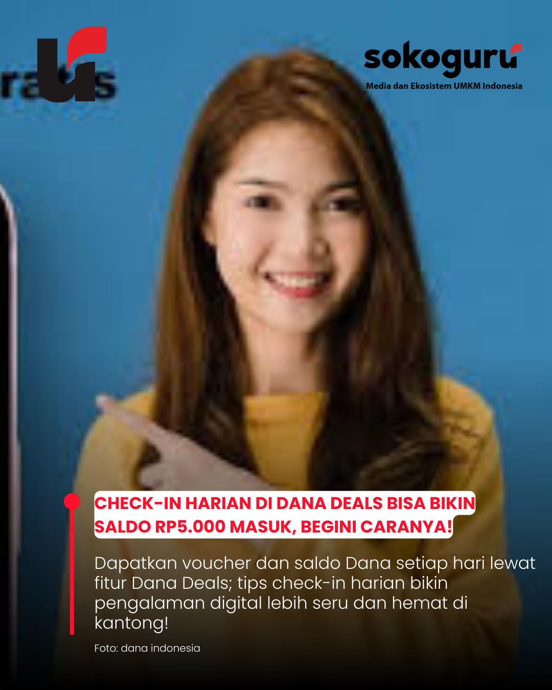 Rahasia Voucher Dana Deals: Cara Check-in Harian Biar Saldo Rp5.000 Mengalir Setiap Hari!