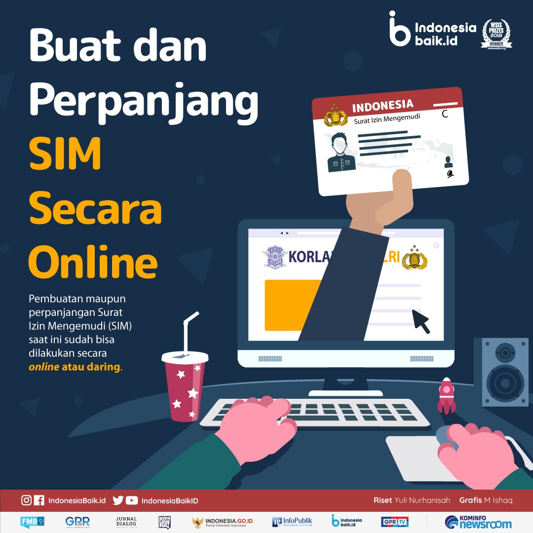 <p>Ilustrasi perpanjang SIM online dari rumah. Perpanjang sim online bisa dilakukan dari rumah.Cek info, cara dan syarat perpanjang sim onlline info dari korlantas polri. Foto: indonesiabaik.id</p>
