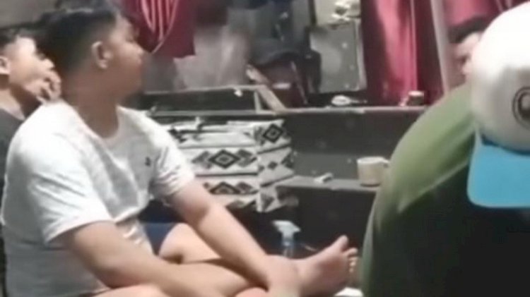 <p>Para napi berpesta minuman keras dan narkoba sambil berjoget ria di Rutan Sialang Bungkuk, Pekanbaru, Riau, viral di media sosial. (Tangkapan layar Youtube)</p>
