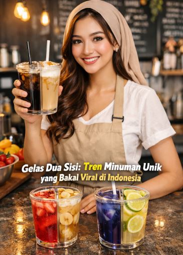 Jangan Sampai Keduluan! Intip Rahasia Gelas Split Cup yang Bikin Kafe di Luar Negeri Rame