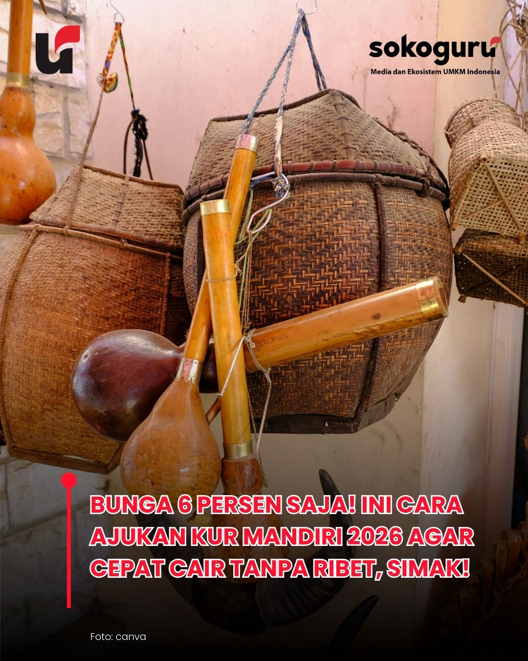 Modal 50 Juta Cair! Cek Syarat KUR Mandiri 2026, Cicilan Cuma 1 Jutaan Per Bulan, Mau?