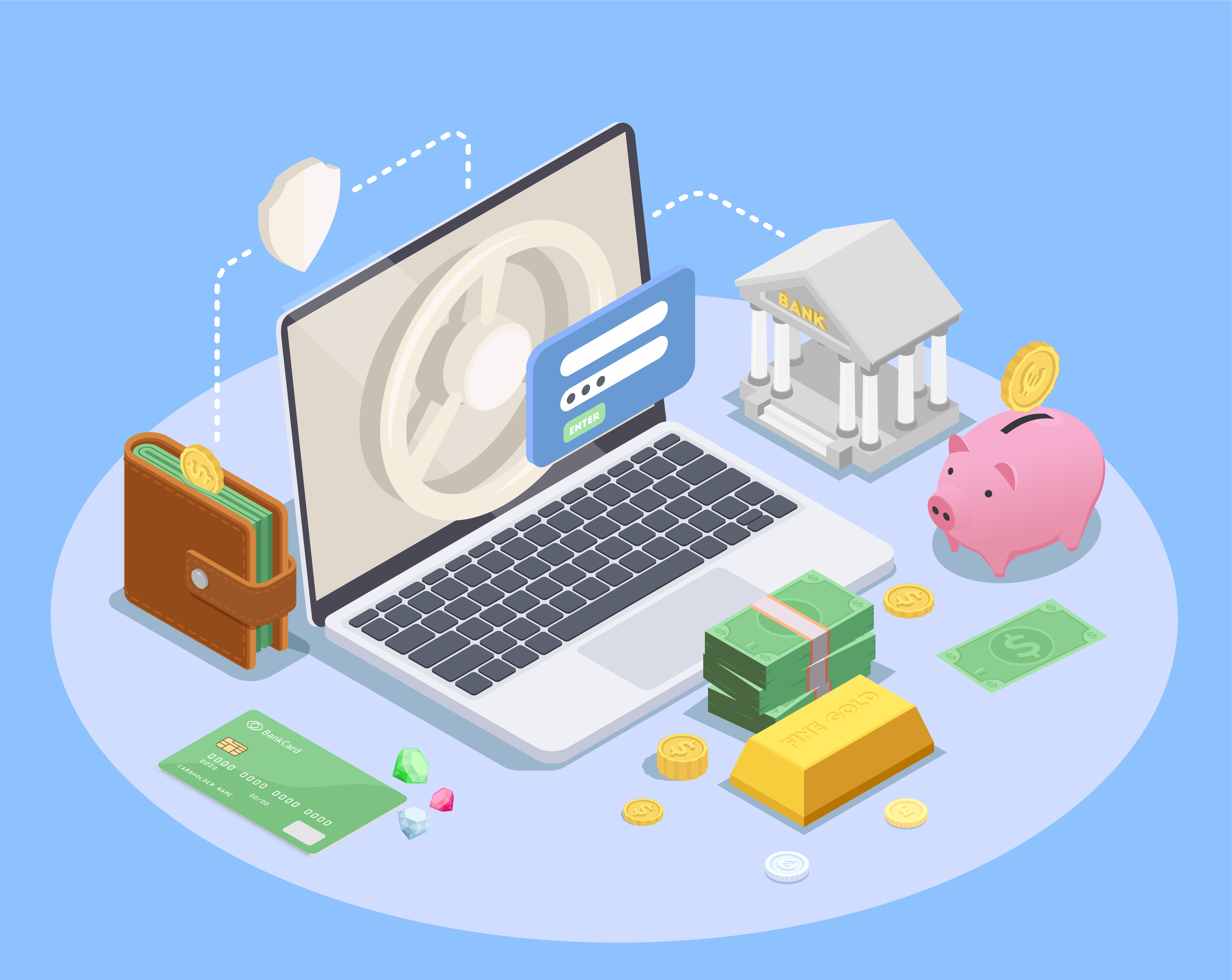<p>Transaksi digital jadi tren masa kini, transpormasi dari koperasi ke e-wallet. (sumber: Freepick)</p>

