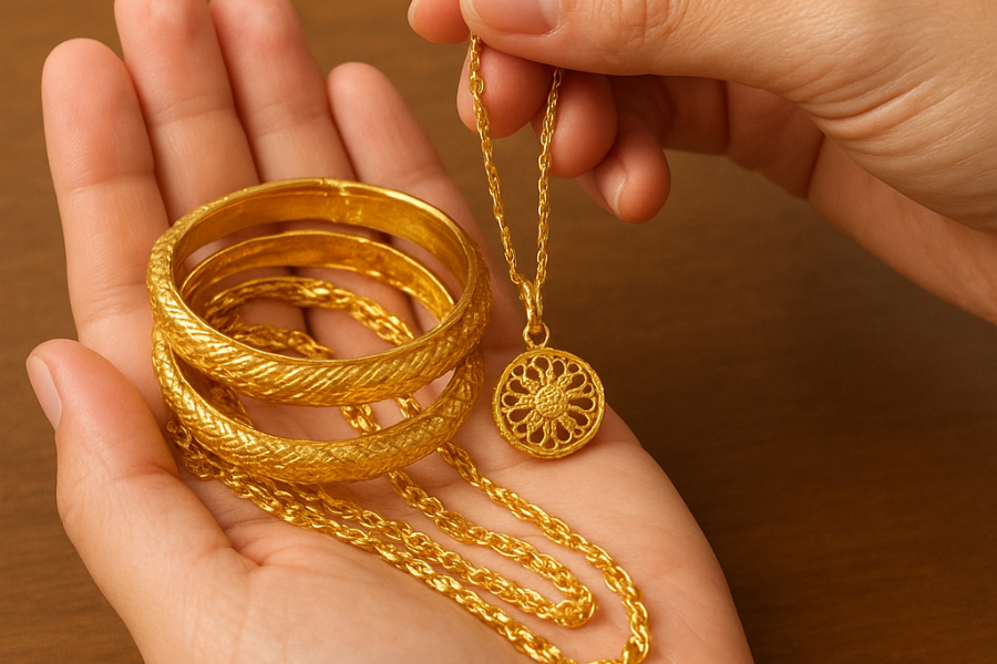 <p>Cincin emas 1 gram: harga bergantung pada kadar, desain, dan toko — cek harga emas perhiasan hari ini dan minta sertifikat.</p>
