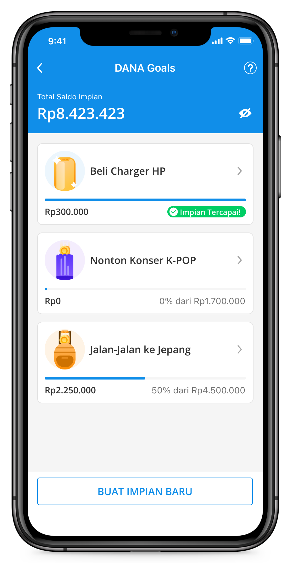 <p>Ilustrasi aplikasi DANA. Simak cara klaim cepat saldo DANA gratis lewat link DANA Kaget hari ini. Foto: Dana.id.</p>
