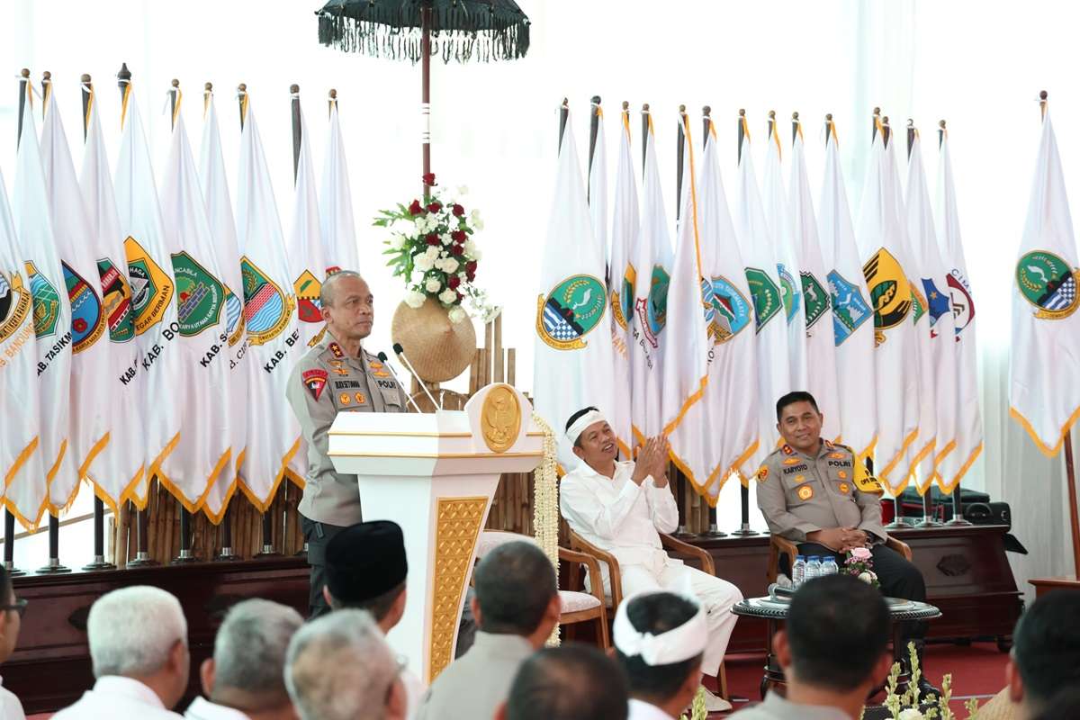 <p>Pemkab Bogor, Jawa Barat, resmi membentuk Satgas Antipremanisme di Gedung Pakuan, Bandung, Jumat, 16 Mei 2025. (Dok.Pemkab Bogor)</p>
