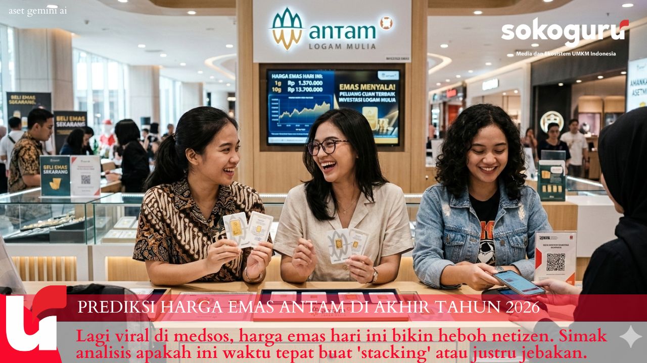 Harga Emas Hari Ini Tembus Rekor Baru! Dompet Auto Menjerit, Cek Rincian Per Gramnya!