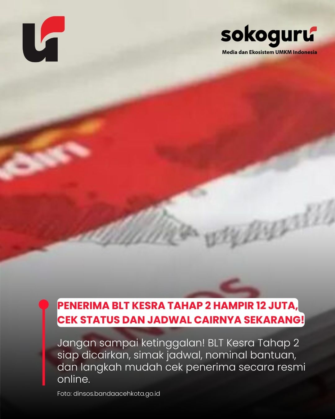 <p>Pemerintah mulai salurkan BLT Kesra tahap 2, cek siapa penerima, besaran bantuan, dan cara mudah verifikasi data agar bantuan tepat sasaran.</p>
