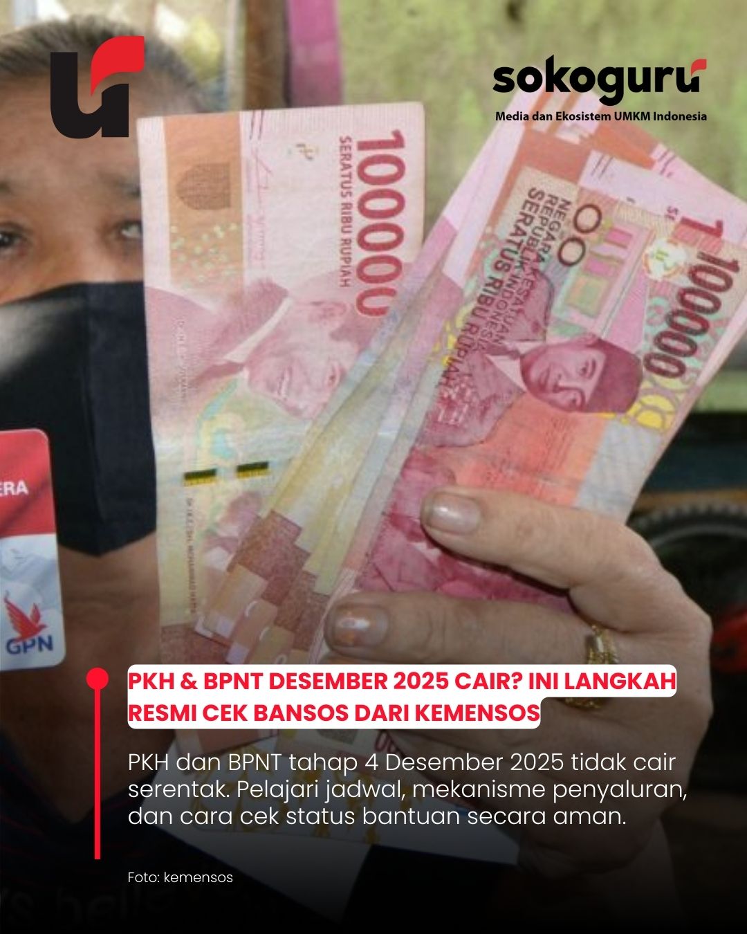 Cek Bansos PKH & BPNT Desember 2025: Cara Aman Pastikan Bantuan Cair Sebelum Akhir Tahun