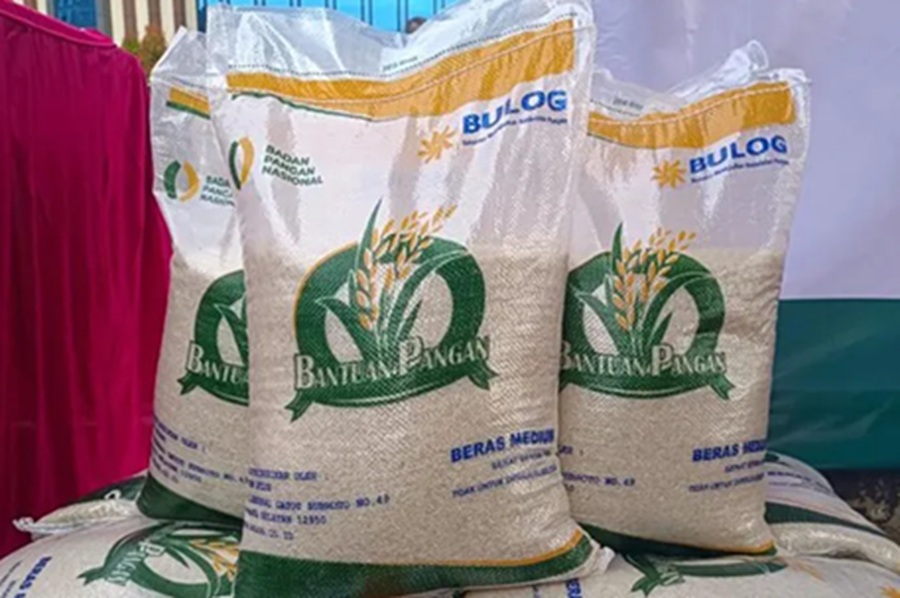 <p>Ilustrasi beras. Perum Bulog siap menyalurkan bansos beras 10kg kepada 18,2 juta penerima bantuan. (Foto: Perum Bulog).</p>
