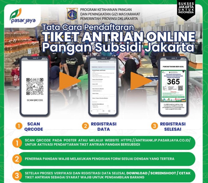 <p>Ilustrasi antrianpanganbersubsidi.pasarjaya.co.id. Cek berita terbaru untuk antrian pangan bersubsidi atau antrian kjp. Dapatkan sembako bersubsidi murah sekarang juga! Foto: ots.pasarjaya.co.id</p>
