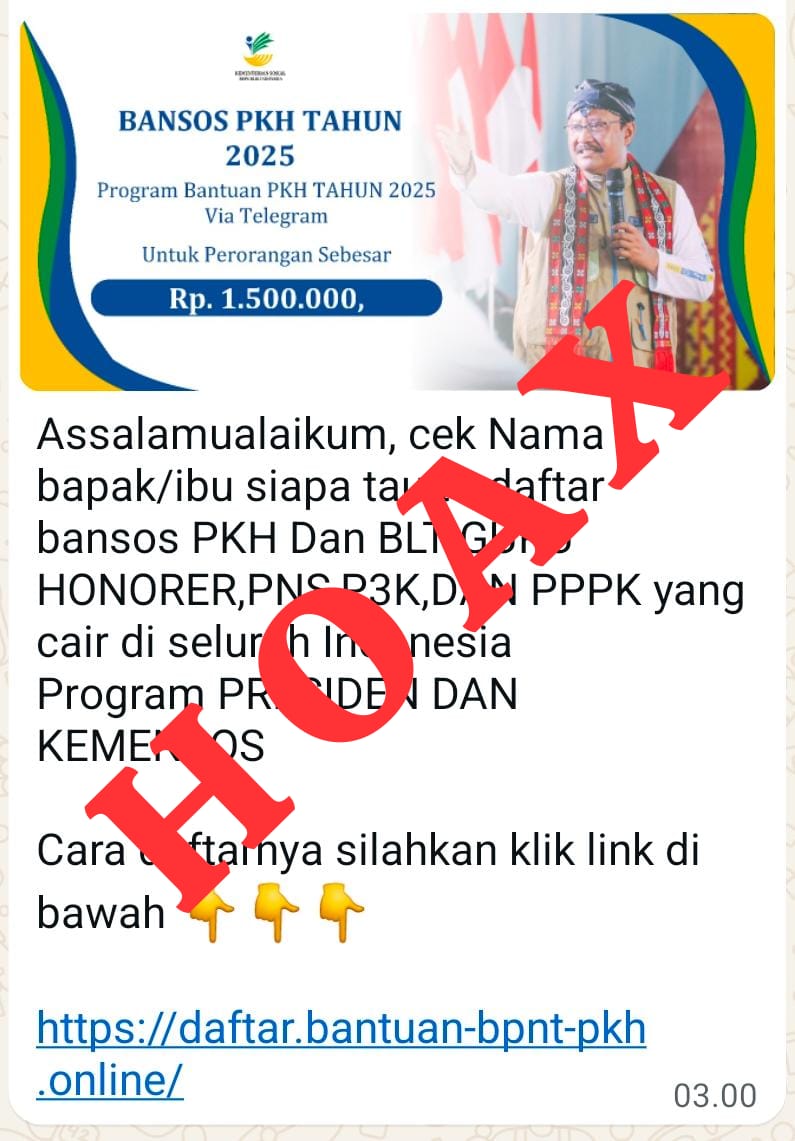 <p>Ilustrasi berita hoax bantuan insentif guru dan bansos PKH. Hati-hati dan selalu waspada! Link hoax bansos PKH dan BSU guru non ASN beredar! Jangan sampai Anda salah klik dan terjebak penipuan! Foto: Dikdasmen</p>
