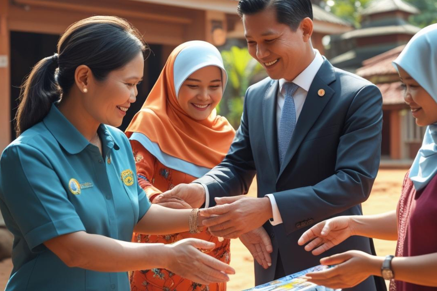 <p>Status penerima Bansos PKH melalui HP menggunakan aplikasi resmi Cek Bansos Kemensos</p>
