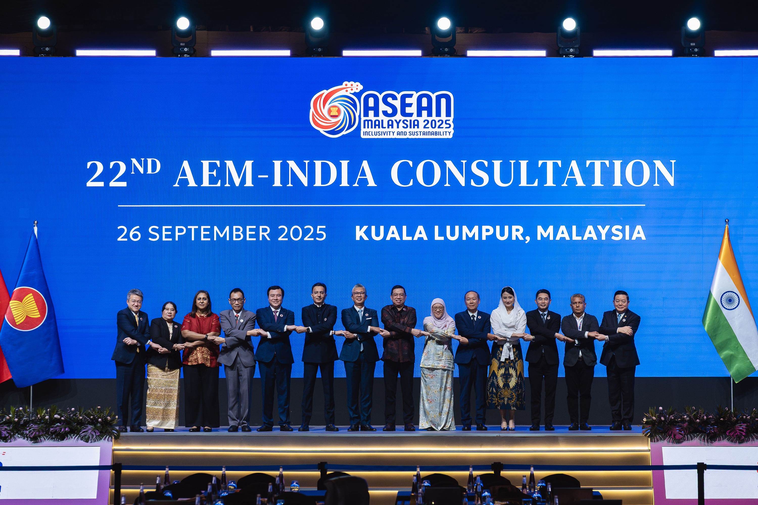 <p>Wakil Menteri Perdagangan RI, Dyah Roro Esti menghadiri Pertemuan AEM-India Consultation yang berlangsung di Kuala Lumpur, Malaysia, Jumat, 26 September 2025. (Dok. Kemendag).</p>
