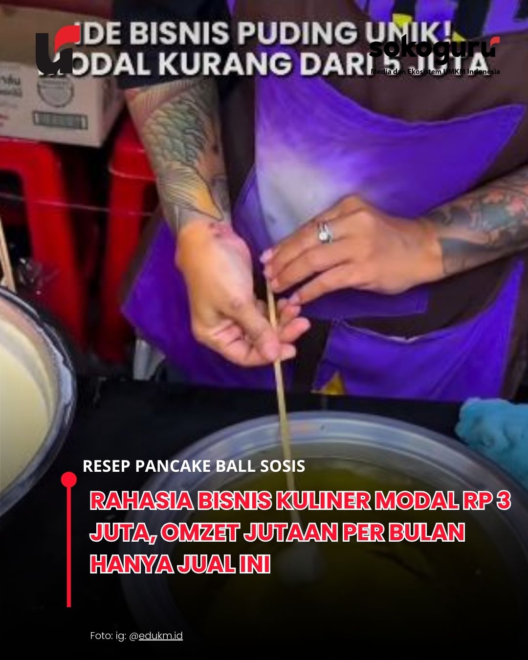 Bukan Takoyaki! Jajanan Thailand Ini Jadi Incaran, Ternyata Segini Modal dan Keuntungannya