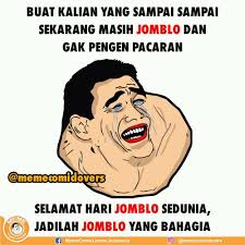 <p>Ilustrasi meme hari jomblo 2025. Selamat hari jomblo sedunia, setiap 11 november hari apa? Tanggal ini ditetapkan buat menghargai para jomblo sedunia. Foto: FB Meme Rage Comic</p>
