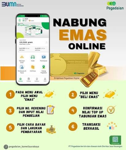 <p>Ilustrasi nabung emas di Pegadaian. Simak cara dan panduannya, dengan modal minim bisa dari sekarang.</p>

