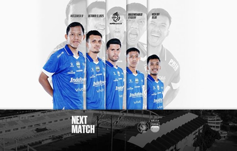 <p>Saksikan pertandingan PSBS Biak vs Persib dalam lanjutan Super League 2025/26 malam ini, live Indosiar. Foto: Persib.</p>
