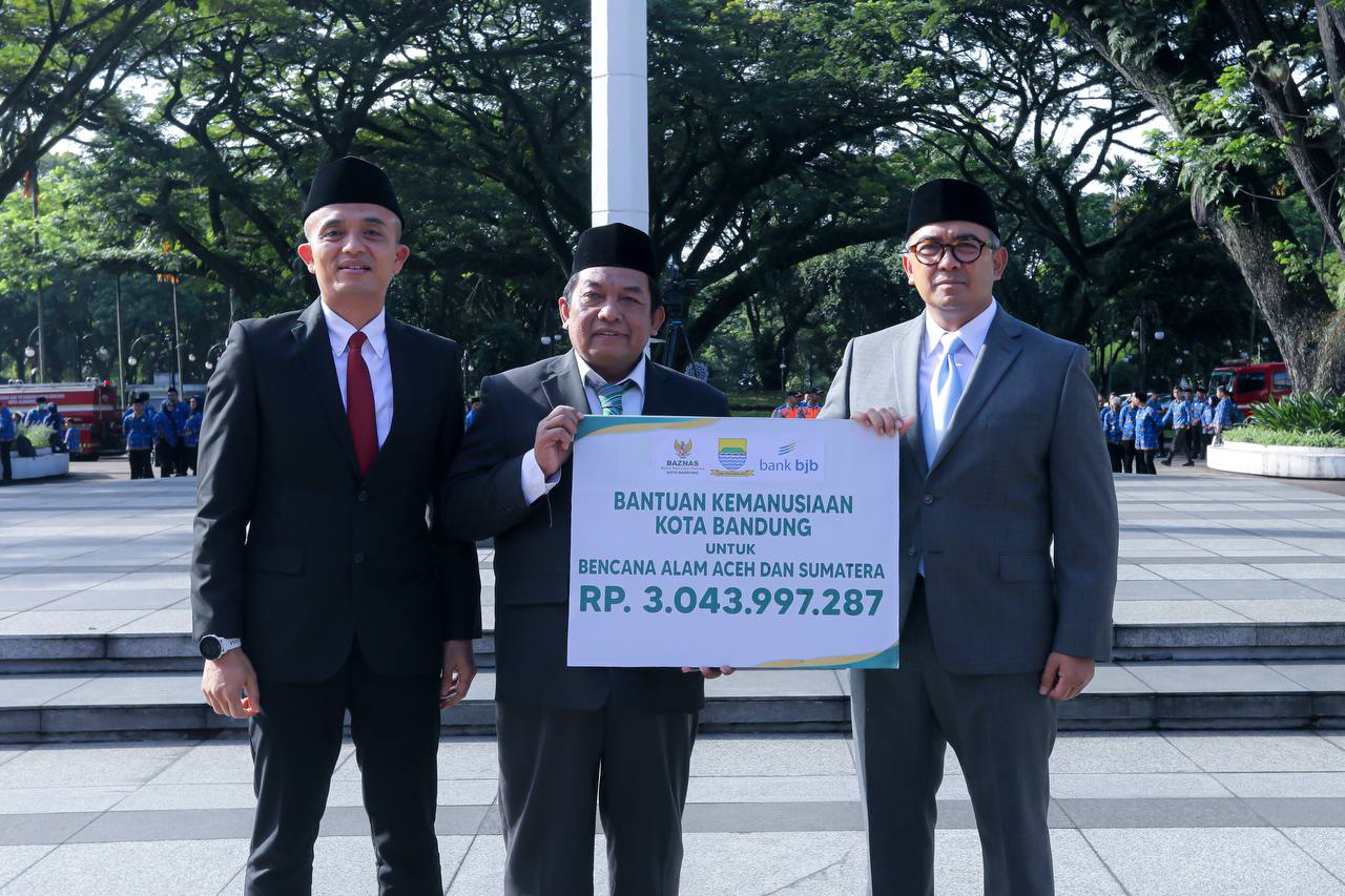 Kota Bandung Sampaikan Bantuan Kemanusiaan Senilai Rp3 Miliar untuk Korban Bencana Sumatera
