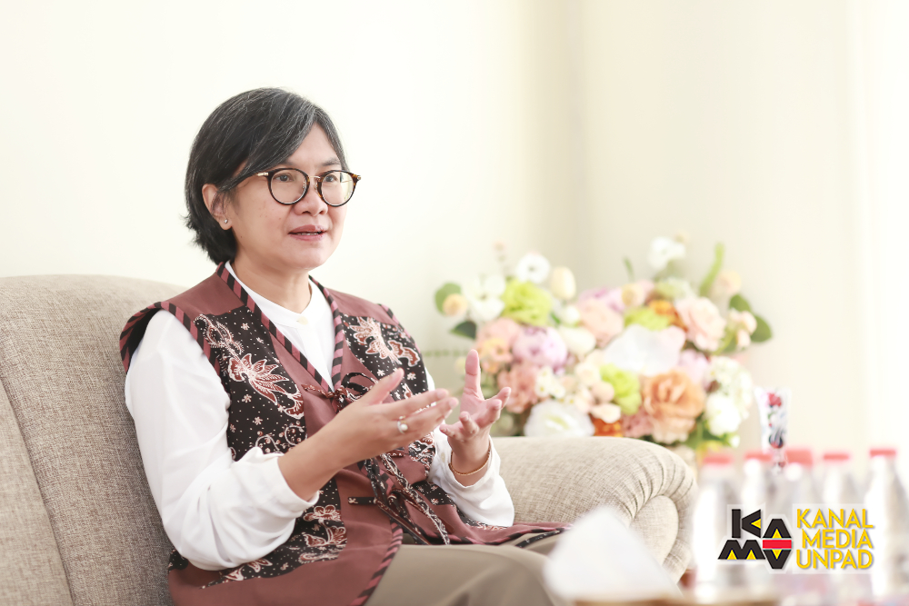 <p>Wakil Rektor Bidang Akademik dan Kemahasiswaan Universitas Padjadjaran, Prof. Zahrotur Rusyda Hinduan. (Dok. Kanal Media Unpad/ Dadan Triawan)</p>
