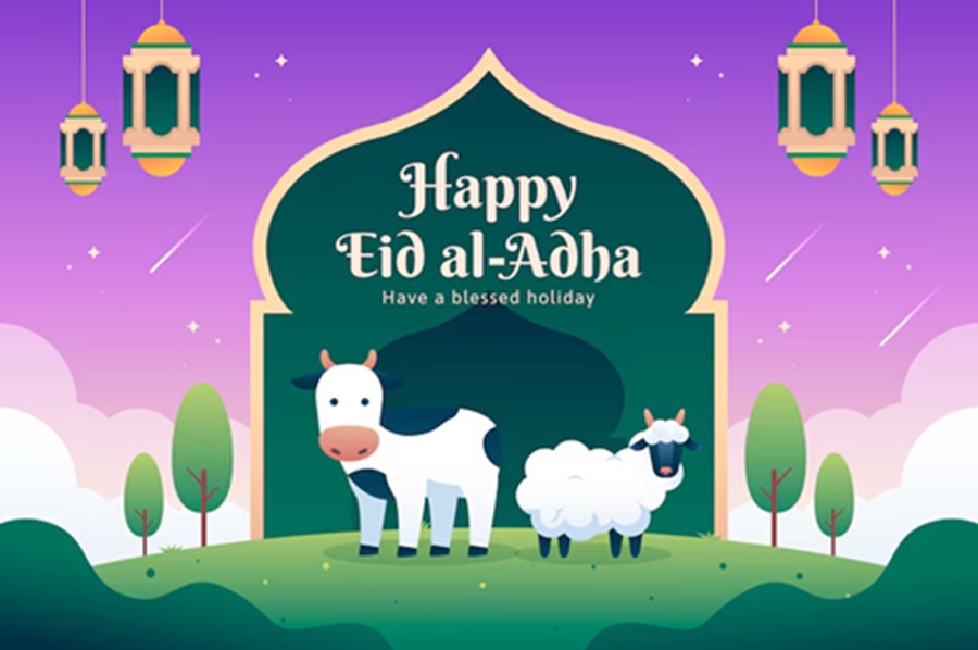 <p>Ilustrasi gambar ucapan selaman Idul Adha. Berikut rekomendasi ucapan selaman Idul Adha yang cocok dibagikan di media sosial untuk sahabat hingga keluarga. (Foto: Freepik).</p>
