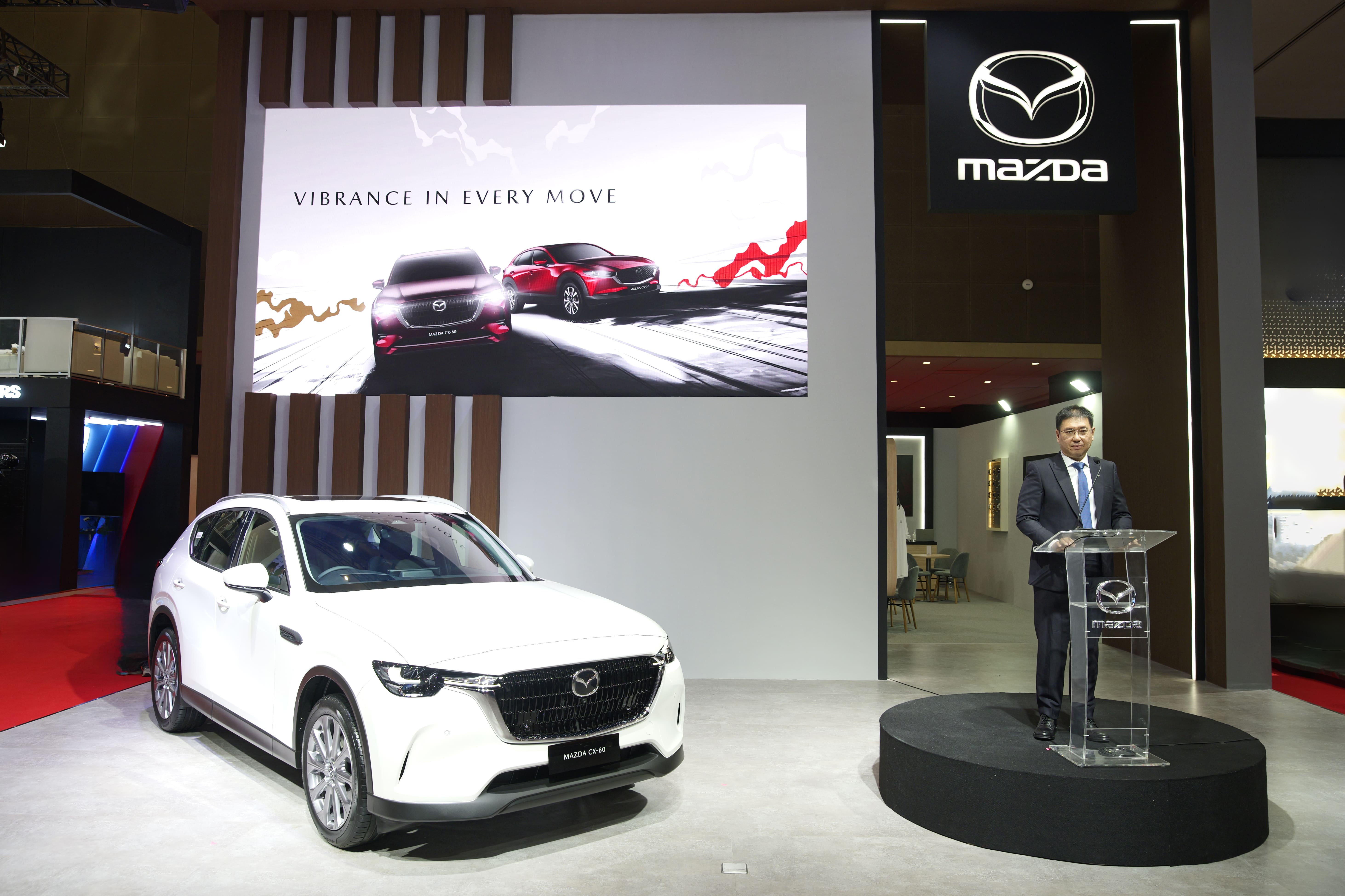 di IIMS 2026, Mazda Usung Tema Vibrance in Every Move dan Tampilkan The New Mazda CX-60 Sport