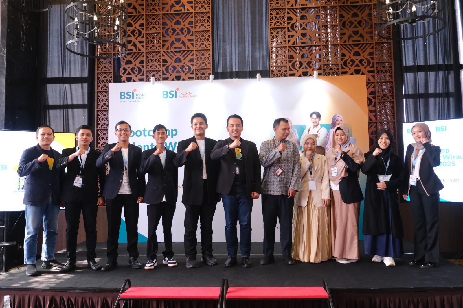 <p>PT Bank Syariah Indonesia Tbk (BSI) kembali menggelar ajang Talenta Wirausaha BSI (TWB) 2025. (Dok.BSI)</p>

<p> </p>
