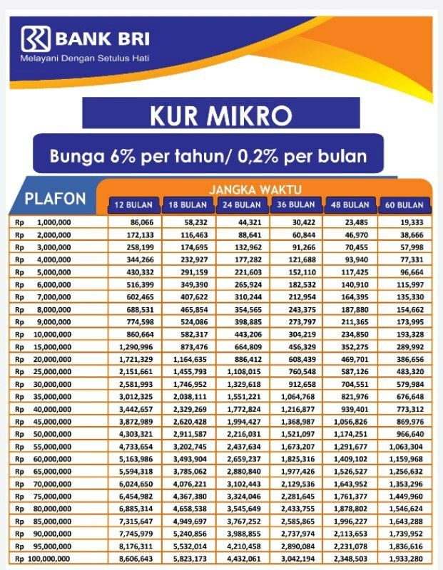 <p>Ilustrasi kur bri 2025. Butuh modal untuk suntikan UMKM dengan pinjaman bunga ringan? KUR BRI online bisa jadi pilihan. Cek perhitungan kur bri berapa cicilan kur bri dan tabel angsurannya di sini! Foto: BRI</p>
