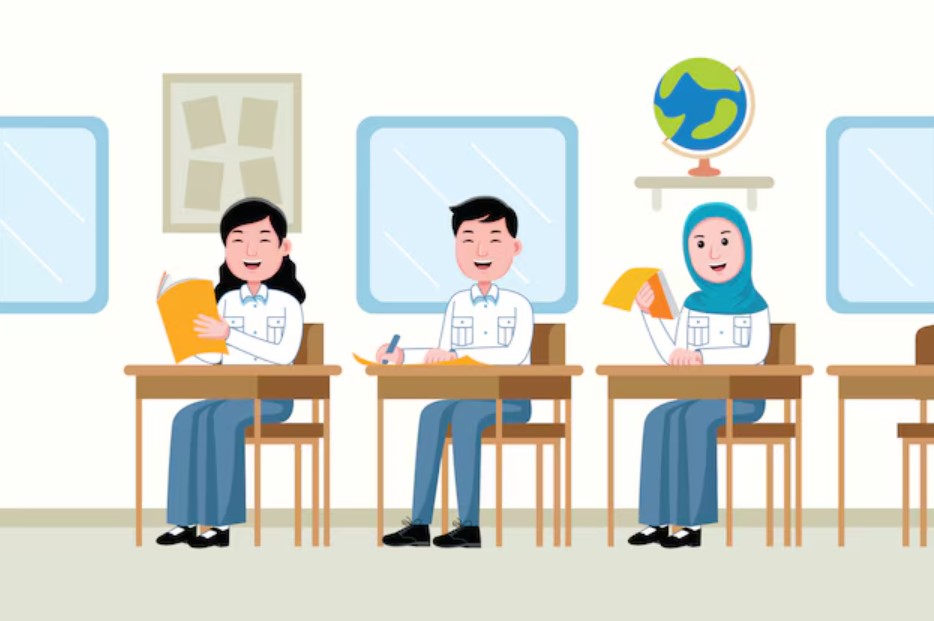 <p>Ilustrasi siswa-siswi SMA tengah belajar serius sebagai persiapan menghadapi wawancara KIP Kuliah 2025, jawaban tepat bisa jadi penentu nasib kuliah gratis mereka! Foto: freepik.com</p>
