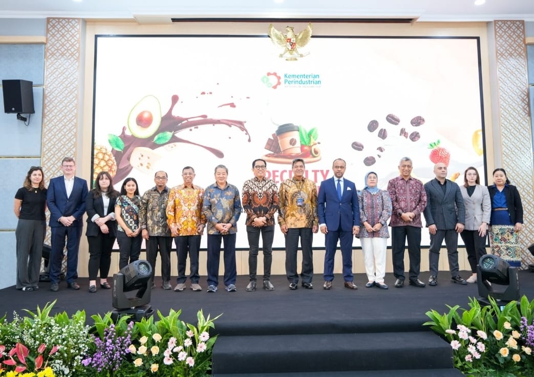 <p>Wakil Menteri Perindustrian Faisol Riza mengapresiasi rangkaian kegiatan Business Matching dan pameran Specialty Indonesia di Plaza Industri, Gedung Kementerian Perindustrian (Kemenperin), Jakarta, yang berlangsung pada 4-8 Agustus 2025. (Dok. Kemenperin)</p>
