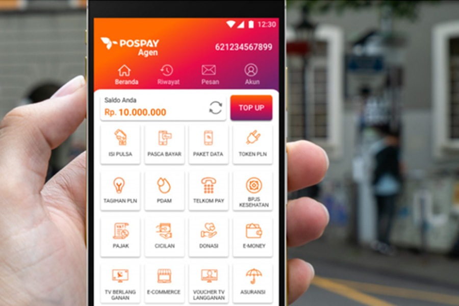 <p>Tampilan aplikasi Pospay di HP. Berikut ini cara cek status penerima BSU 2025 gunakan NIK di aplikasi Pospay, siapkan dokumen penting untuk mengambil dana bantuan Rp600 ribu di kantor pos terdekat. (Foto: Pos Indonesia).</p>
