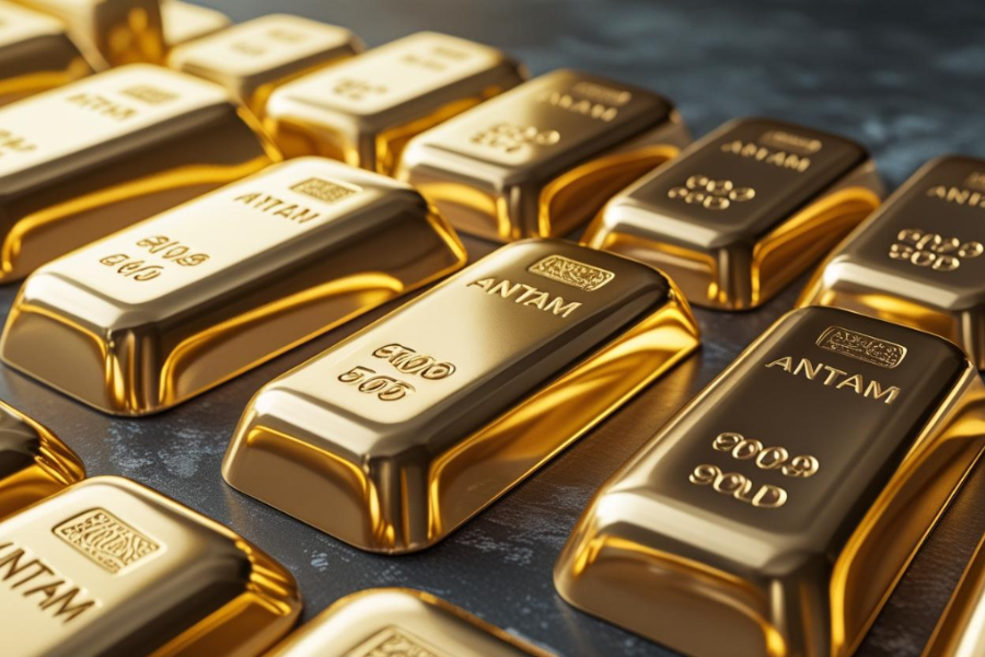 <p>Kenaikan signifikan harga emas Antam hari ini membuat masyarakat semakin tertarik berinvestasi</p>
