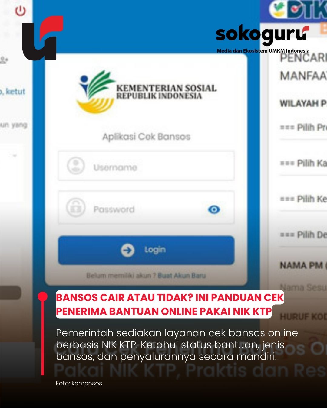 Cek Bansos Pakai NIK KTP Sekarang, Ini Cara Resmi Mengetahui Hak Bantuan Tanpa Ribet