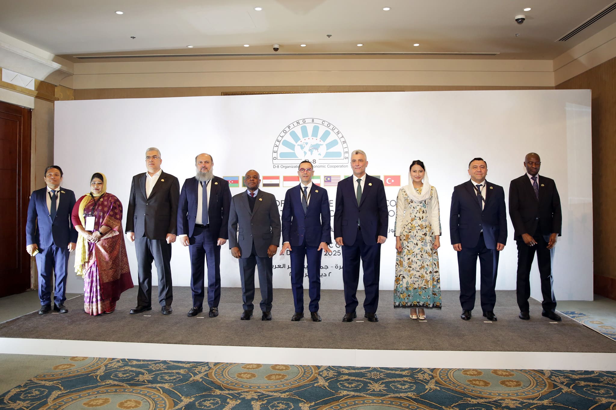 <p>Wakil Menteri Perdagangan RI Dyah Roro Esti Widya Putri dalam Pertemuan ke-4 Dewan Menteri Perdagangan (Trade Ministers Council/TMC) di Kairo, Mesir, pada Selasa, 2 Desember 2025. Pertemuan membahas upaya peningkatan perdagangan intra D-8 dan penguatan integrasi ekonomi antarnegara anggota D-8. (Dok. Kemendag)</p>
