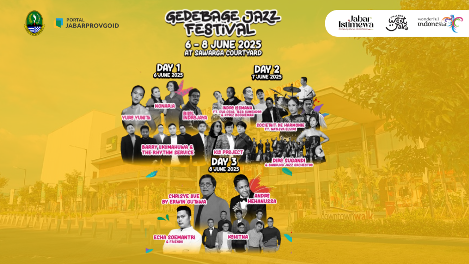 <p>Gedebage Jazz Festival (GJF) 2025 siap menggetarkan panggung Summarecon Mall Bandung pada 6–8 Juni 2025! (Dok.Summarecon Mall)</p>
