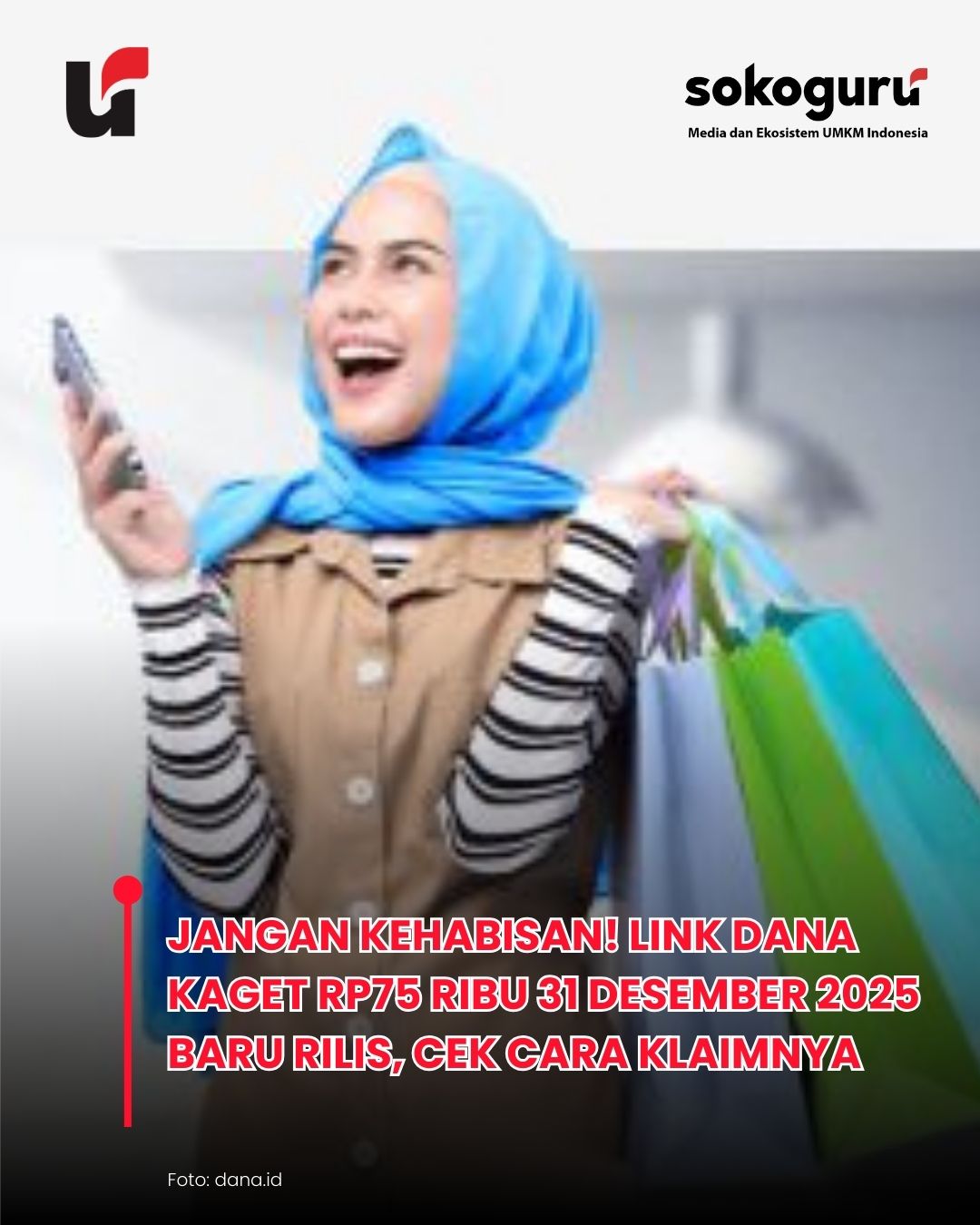 Modal Klik Doang, Saldo DANA Gratis Rp75 Ribu Masuk Dompet Hari Ini, Kuota Terbatas!