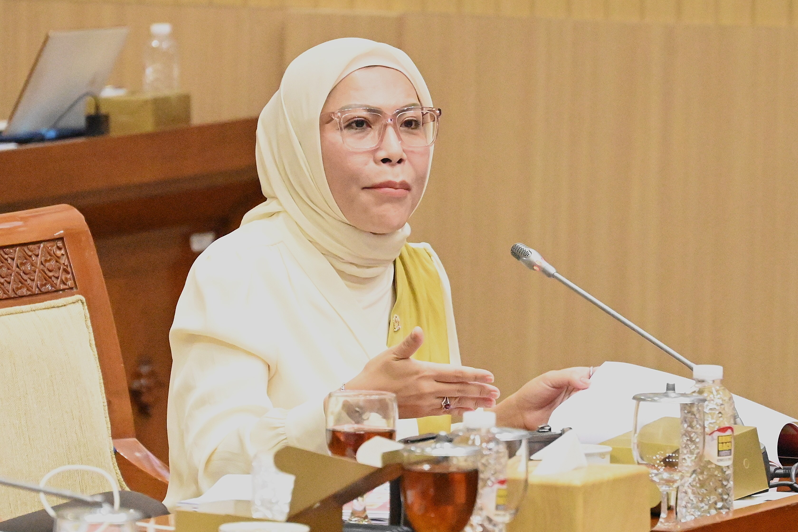<p>Anggota DPR RI Dapil Jabar XI, Lola Nelria Oktavia, menyampaikan belasungkawa mendalam untuk para korban ledakan di Garut, Jawa Barat. (Dok.DPR RI)</p>
